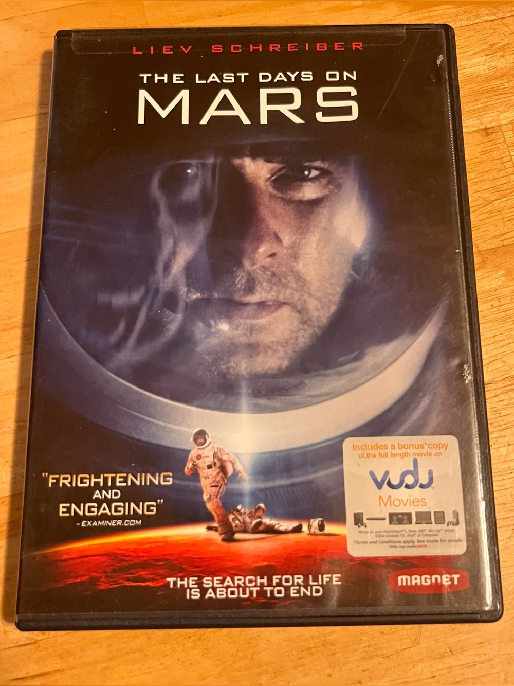 The Last Days on Mars DVD